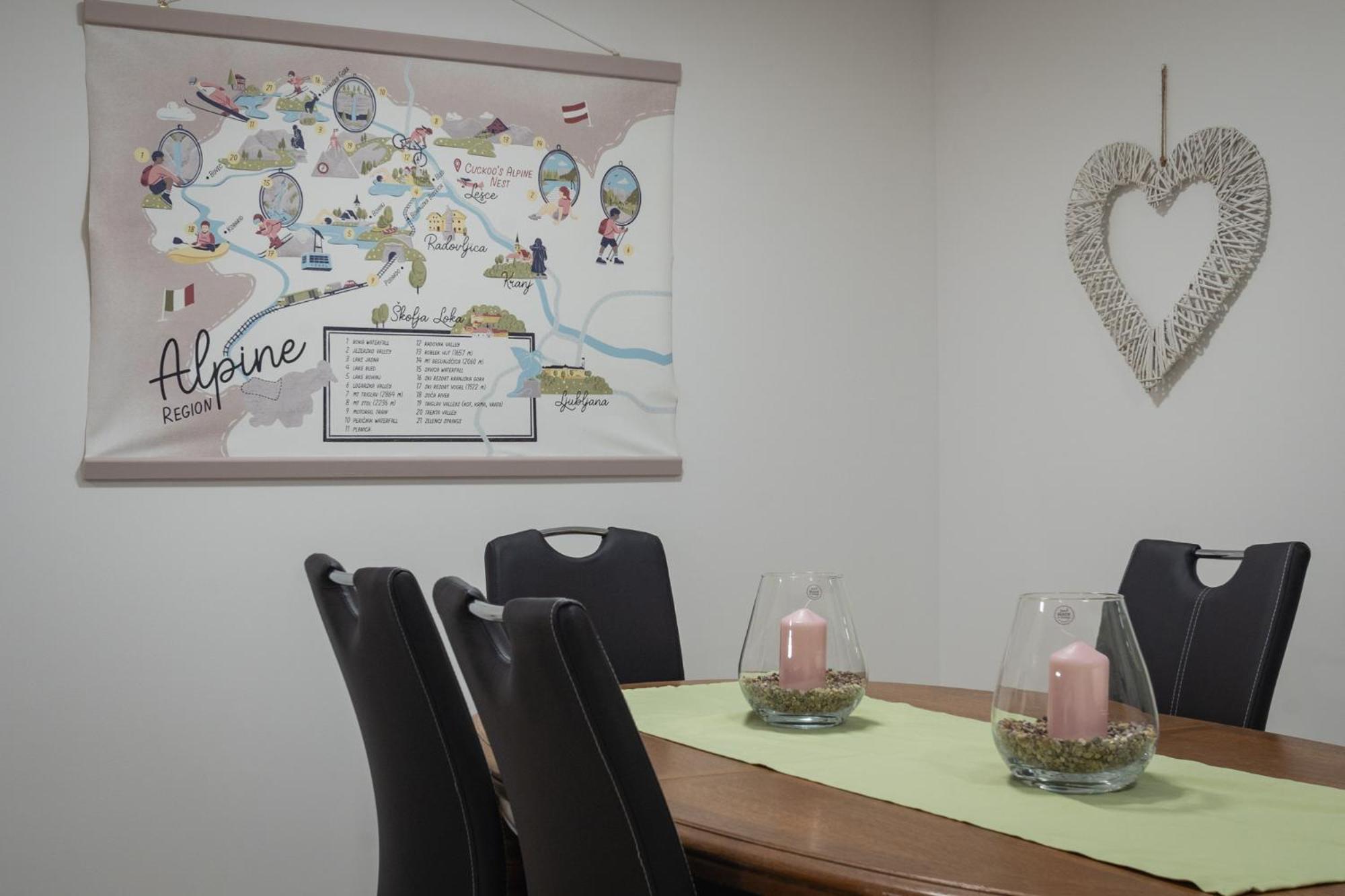 Cuckoo'S Alpine Nest Apartman Lesce  Szoba fotó